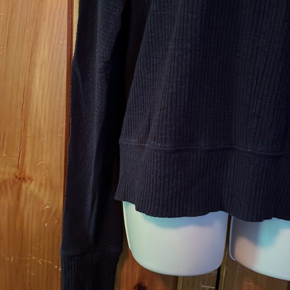 Gap Boat Neck Ribbed Long Sleeve Tee - Picture 2 of 5